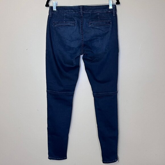 Mother Zip Muse When The Going Gets Tough Jeans - Women's Size 28 - Dark Blue - Picture 4 of 13